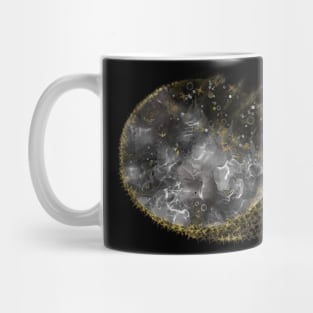 Abstract Monochromic Design Mug